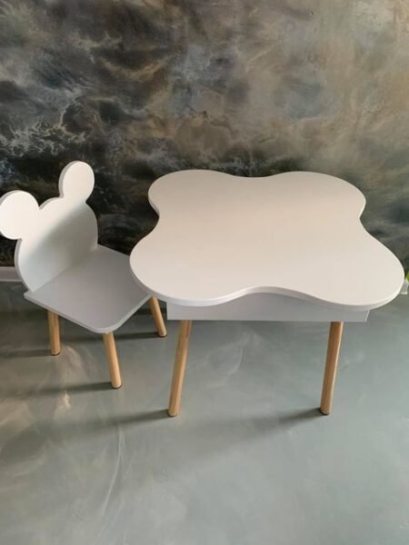 Staliuko su daiktadėže ir dviejų kėdučių komplektas - Image 4