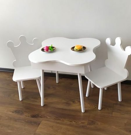Staliuko su daiktadėže ir dviejų kėdučių komplektas - Image 6